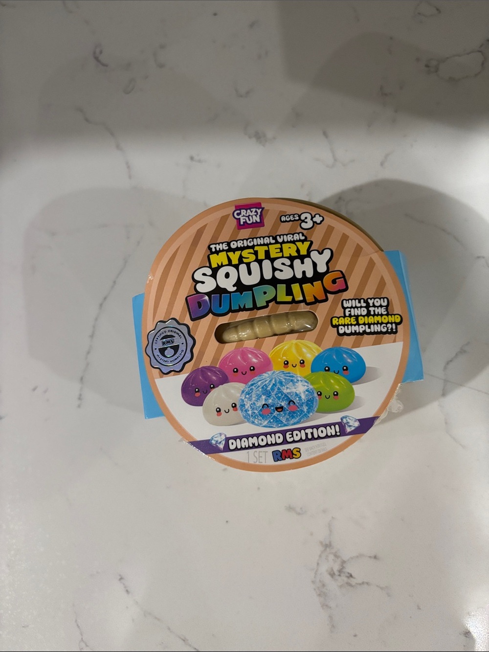 Mystery Squishy Dumpling - Blue Diamond Edition